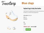 Blue Clogs- troentorpsclogs.com