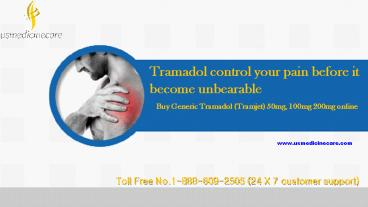 Buy Tramadol(Tramjet-Tramacip) 200, 100, 50 MG Online