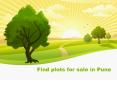 Find plots for sale in Pune