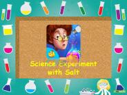 Science Experiment with Salt