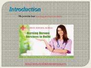 Nursing Bureau Services in Delhi