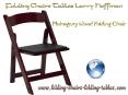 Folding Chairs Tables Larry Hoffman - Wood Folding Chairs PowerPoint PPT Presentation
