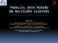Performance on multi-core systems of parallel data mining PowerPoint PPT Presentation