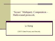 Privacy Preserving Data Mining
