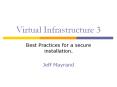 Virtual Infrastructure 3 PowerPoint PPT Presentation