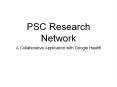 PSC Research Network PowerPoint PPT Presentation
