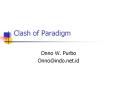 Clash of Paradigm PowerPoint PPT Presentation