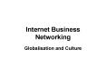 Internet Business Networking PowerPoint PPT Presentation