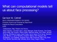What can computational models tell us about face processing? PowerPoint PPT Presentation