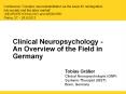 Clinical Neuropsychology - An Overview of the Field in Germany PowerPoint PPT Presentation
