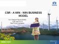 CSR - A WIN - WIN BUSINESS MODEL PowerPoint PPT Presentation
