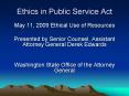 Ethics in Public Service Act PowerPoint PPT Presentation