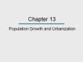 Population Growth and Urbanization PowerPoint PPT Presentation