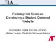 Redesign for Success: Developing a Student-Centered Website PowerPoint PPT Presentation