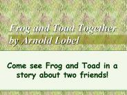 Frog and Toad Together by Arnold Lobel