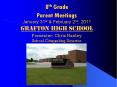 8th Grade Parent Meetings January 31st PowerPoint PPT Presentation
