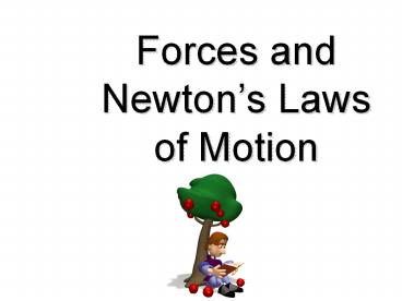 Forces and Newton