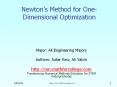 Newton PowerPoint PPT Presentation