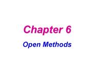 Open Methods
