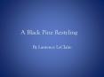 A Black Pine Restyling PowerPoint PPT Presentation