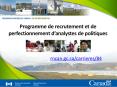 Programme de recrutement et de perfectionnement d PowerPoint PPT Presentation