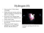 Hydrogen (H)