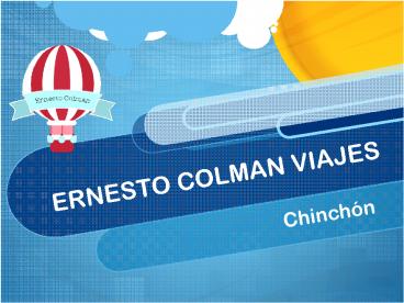 Ernesto Colman Viajes: Escapada breve a Chinchón