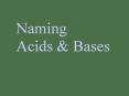 ACIDS, BASES, PowerPoint PPT Presentation