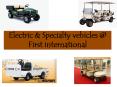 Electric & Specialty vehicles First international PowerPoint PPT Presentation