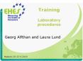 Training Laboratory procedures PowerPoint PPT Presentation