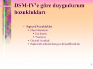DSM-IV'e g