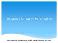 HUMAN CAPITAL DEVELOPMENT PowerPoint PPT Presentation