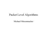 Packet Level Algorithms