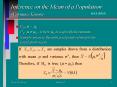 Inference on the Mean of a Population -Variance Known PowerPoint PPT Presentation