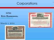 Corporations