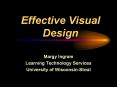 Effective Visual Design PowerPoint PPT Presentation