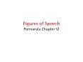 Figures of Speech Pennarola Chapter VI PowerPoint PPT Presentation