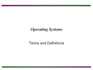 Operating Systems