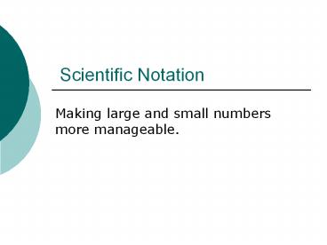 Scientific Notation