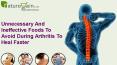 Unnecessary And Ineffective Foods To Avoid During Arthritis To Heal Faster PowerPoint PPT Presentation