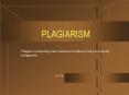 PLAGIARISM PowerPoint PPT Presentation