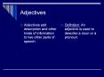 Adjectives PowerPoint PPT Presentation