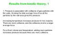 Results from kinetic theory, 1 PowerPoint PPT Presentation