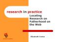 research%20in%20practice PowerPoint PPT Presentation
