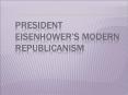 President Eisenhower PowerPoint PPT Presentation