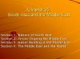 Chapter 35: South Asia and the Middle East PowerPoint PPT Presentation