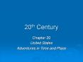 20th Century PowerPoint PPT Presentation