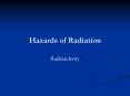 Hazards of Radiation PowerPoint PPT Presentation