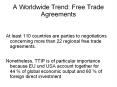 A Worldwide Trend: Free Trade Agreements PowerPoint PPT Presentation