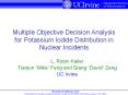 Multiple Objective Decision Analysis for Potassium Iodide Distribution in Nuclear Incidents PowerPoint PPT Presentation